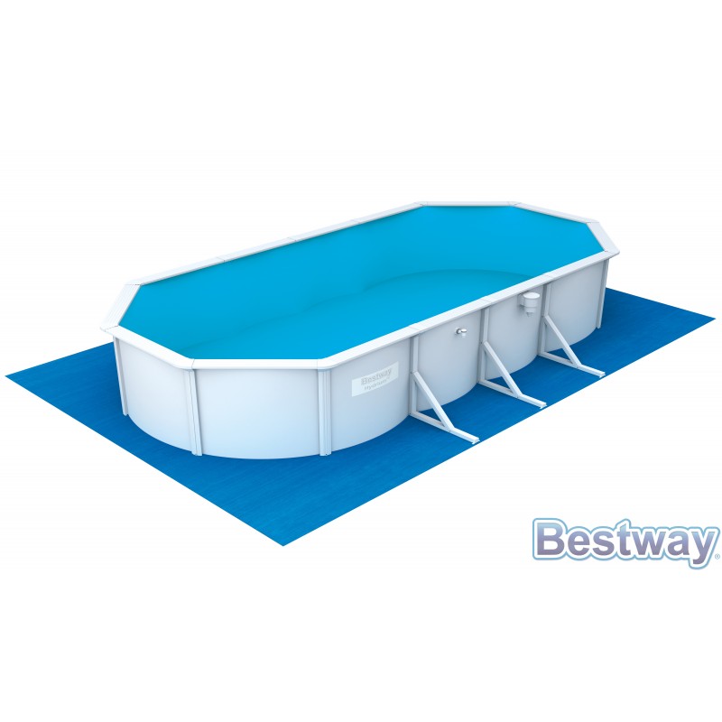 Стальной бассейн Bestway 56604 BW, Hydrium 740х360х120см, песочный фильтр-насос, лестница, подстилка фото 4